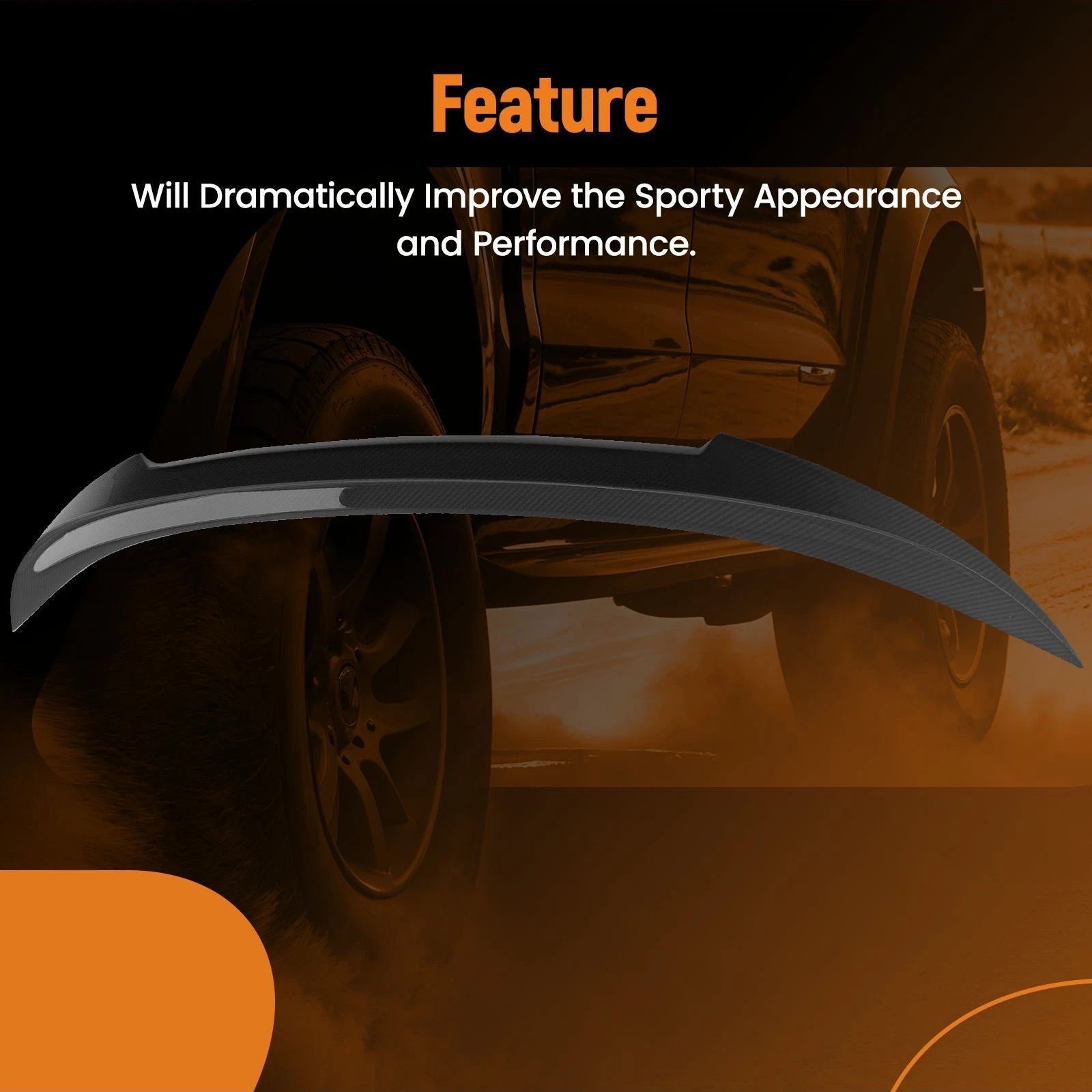 Rear Trunk Lip Spoiler Wing for BMW 6 Series F12 640i 650i (2012–2016)