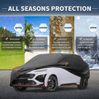 Waterproof Car Cover for Hyundai Kona (2017–2023) with Zipper