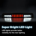 LED 3rd Brake Tail Light for Silverado Sierra (1999–2007) Black