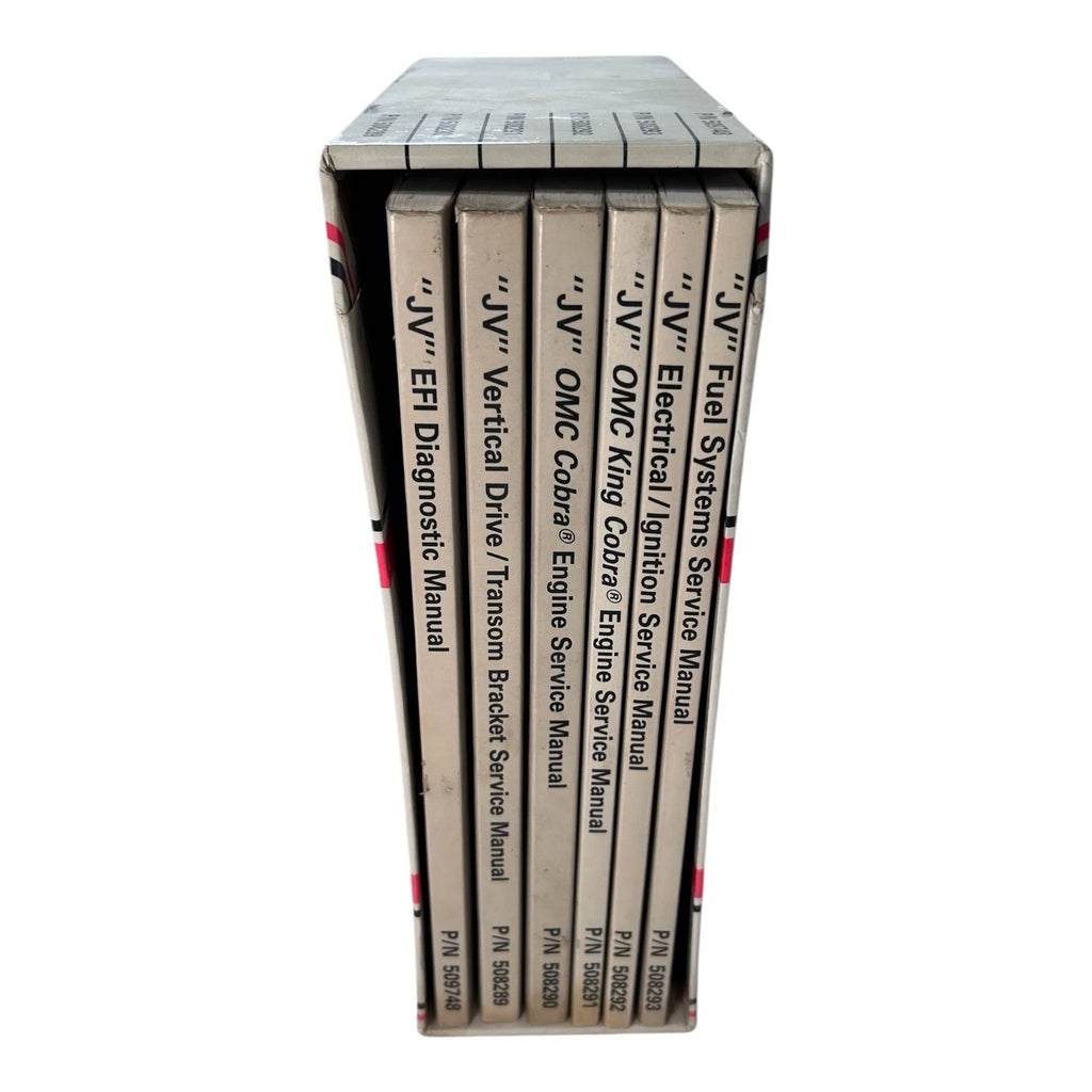 Set of 6 OMC Cobra Stern Drive Service Manuals OMC 508288, JV