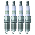 Set of 4 NGK G-Power Platinum Spark Plugs for Escort Mustang Lynx (1990–1997)