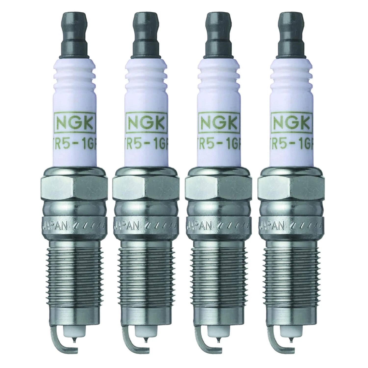 Set of 4 NGK G-Power Platinum Spark Plugs for Escort Mustang Lynx (1990–1997)