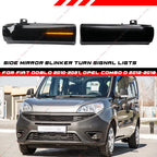 Sequential Side Mirror Turn Signal Light for Ram ProMaster City (2015–2022) Smoked