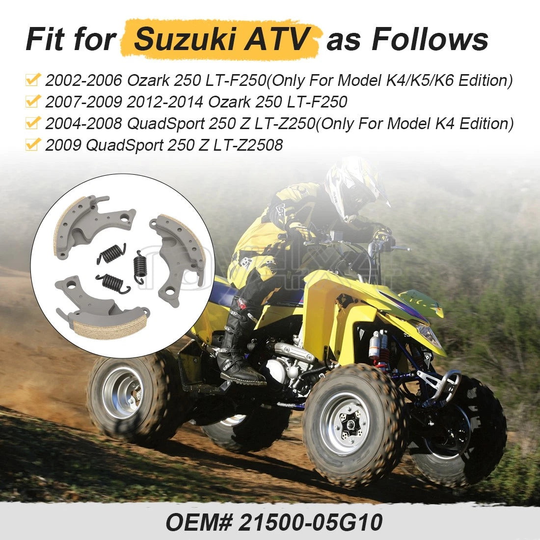 Wet Clutch Centrifugal Carrier for Suzuki LT-F250 (2002–2014)