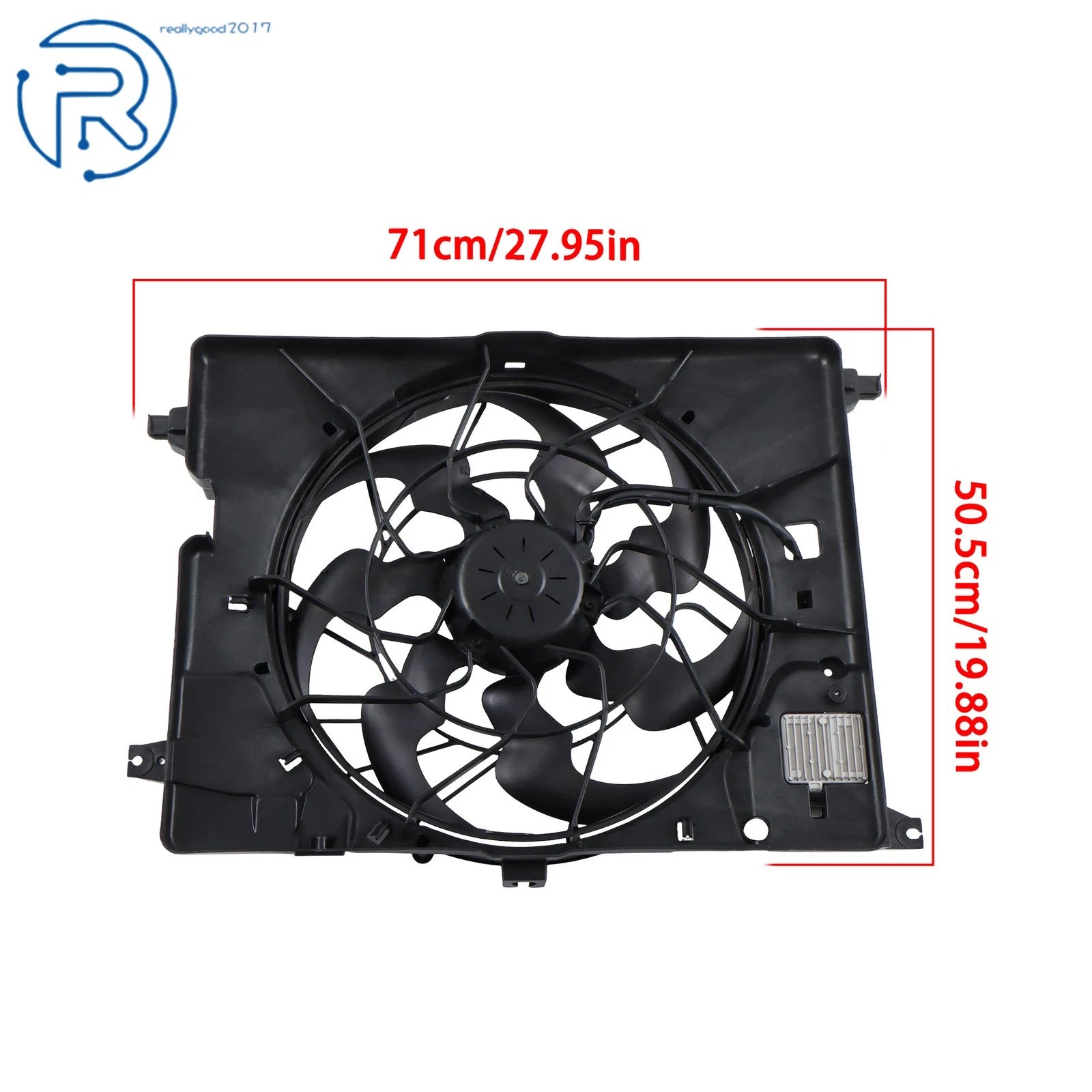 Radiator Cooling Fan Assembly for Hyundai Genesis (2015-2016)