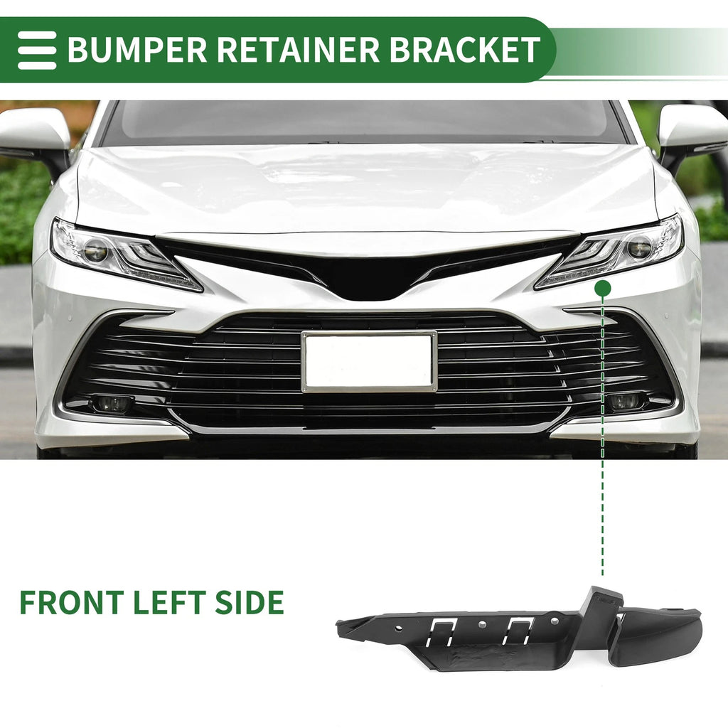 1pc Left Front Bumper Retainer Bracket No. 51117033705 for BMW 525i (2004–2007)