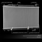 OE Style Aluminum Core Radiator DPI2693 for Nissan Maxima (2004–2006)