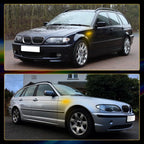Amber LED Sequential Side Marker Lights for BMW E60 E61 E82 E88 E90 E91 E92 E93 (2007–2013)