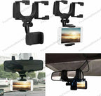 Phone Holder Rear-view Mirror Mount 360�� Rotation for Car Truck Smartphone