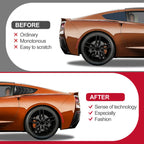 Side Window Louver Cover Sun Shade for Corvette C7 (2014-2019)