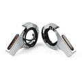 Amber Fork Turn Signal Light Indicator 37MM-41MM for Harley Touring Dyna (2006-2023)
