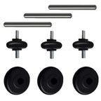 Set of 4 Roller Wheels with Axle for 967435-01
