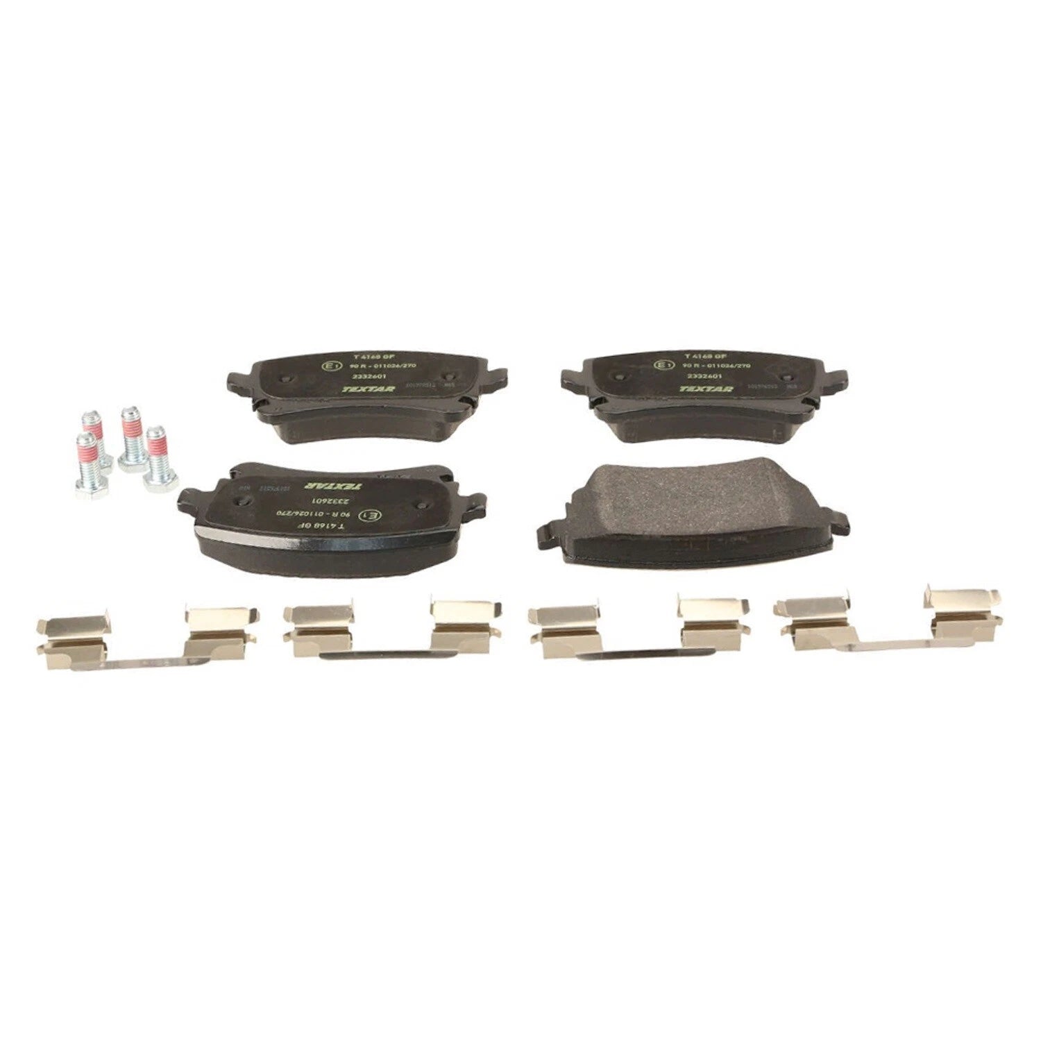 Set of 4 Textar Rear Disc Brake Pads for Audi A6 A8 Quattro RS6 S4 S6 S8