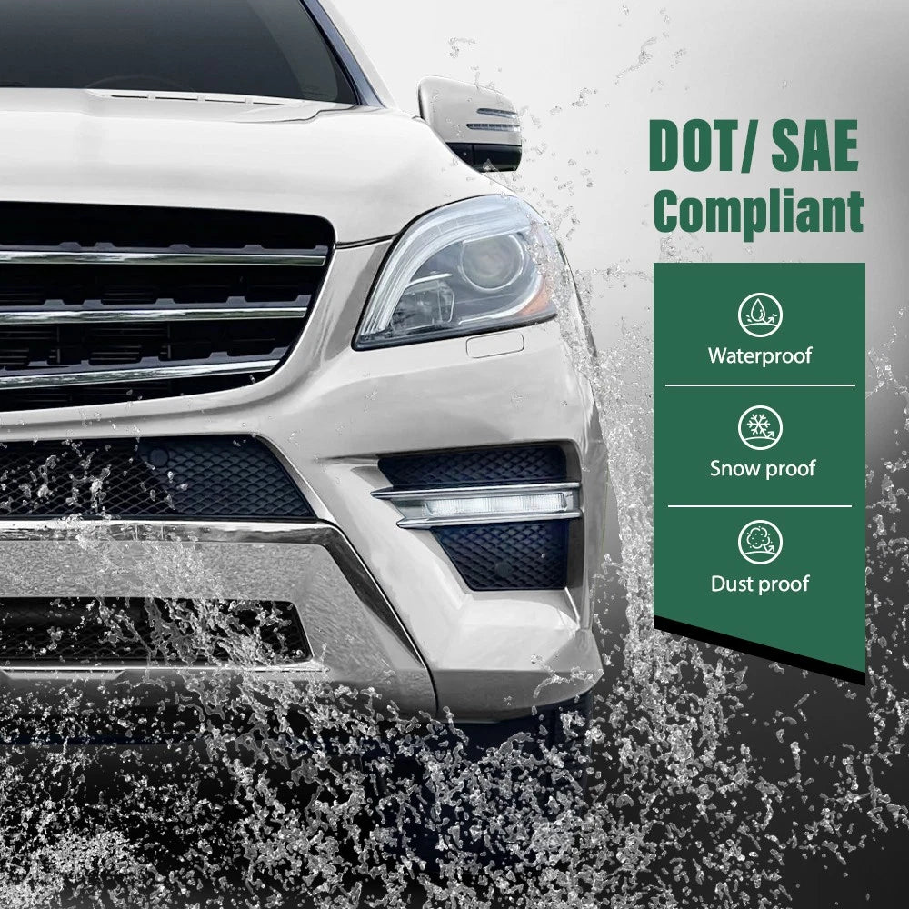 LED Daytime Running Light Fog Lamp for Benz W166 ML/GL X204 GLK