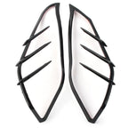 Black Mid-Frame Air Deflector Trim for Harley Electra Glide Tri Glide (2009-2023)