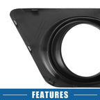 2 x Front Fog Light Grille Covers for Dodge Journey (2011-2019)