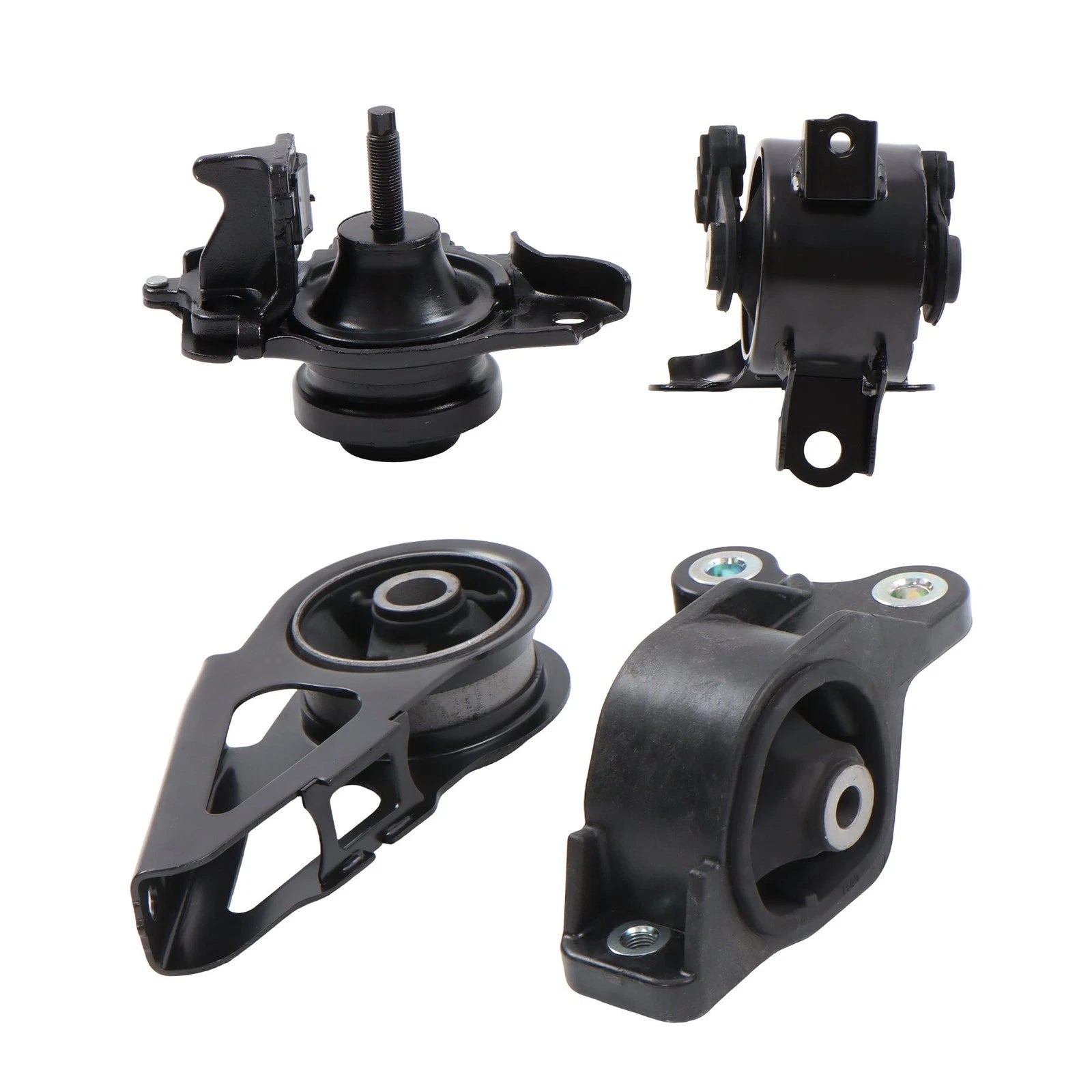 Set of 4 Engine Motor & Transmission Mounts for Honda Fit (2007–2008)