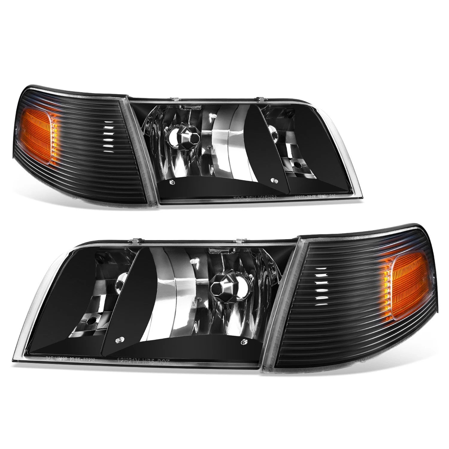 Headlight Amber Corner Signal Lamps for Ford Crown Victoria (1998–2011)