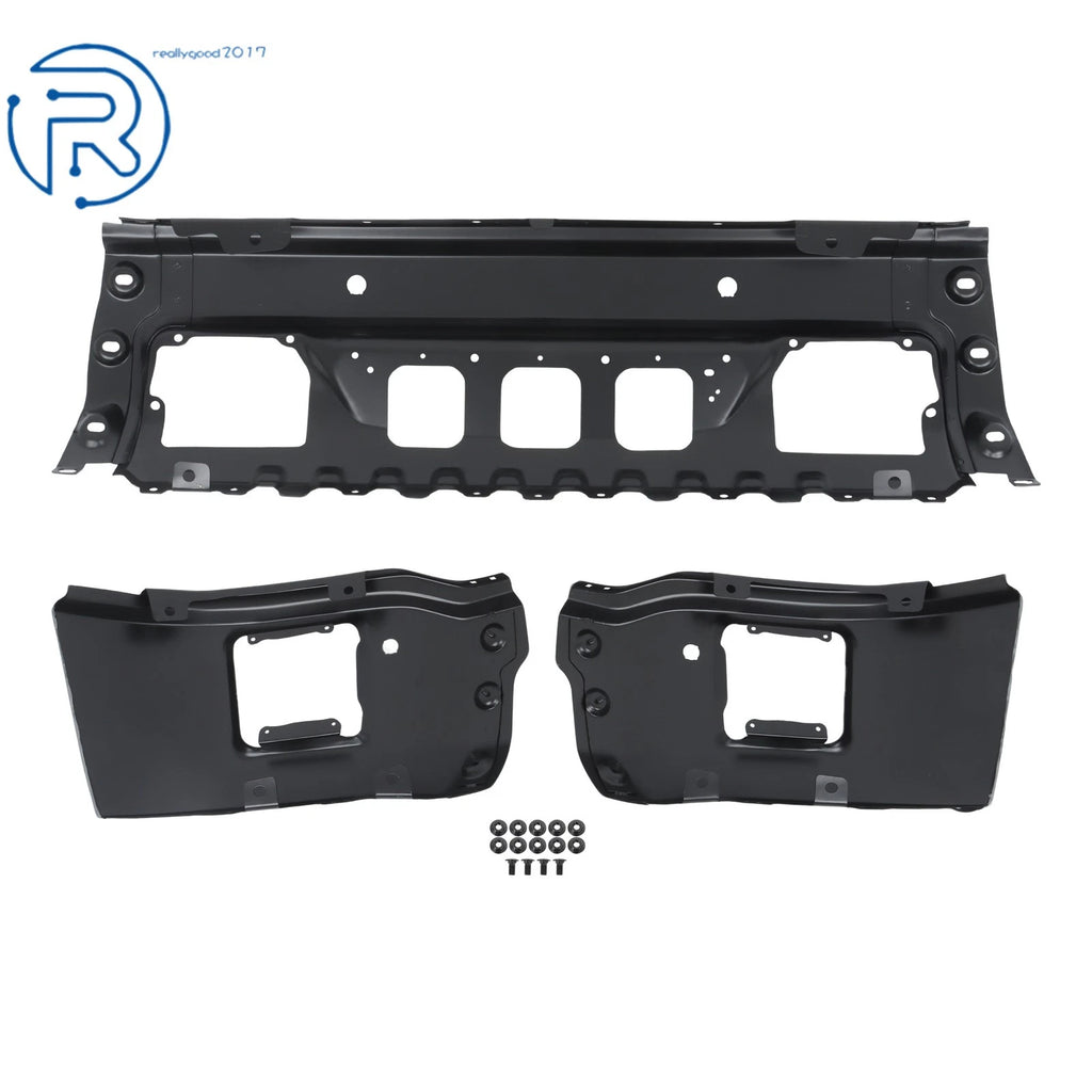 Steel Black Split-Type Front Bumper Face Bar for GMC Sierra 1500 (2014-2015)