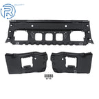 Steel Black Split-Type Front Bumper Face Bar for GMC Sierra 1500 (2014-2015)