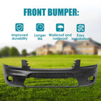 Front Bumper for Ford Transit Connect (2010–2013) with Fog Light Holes