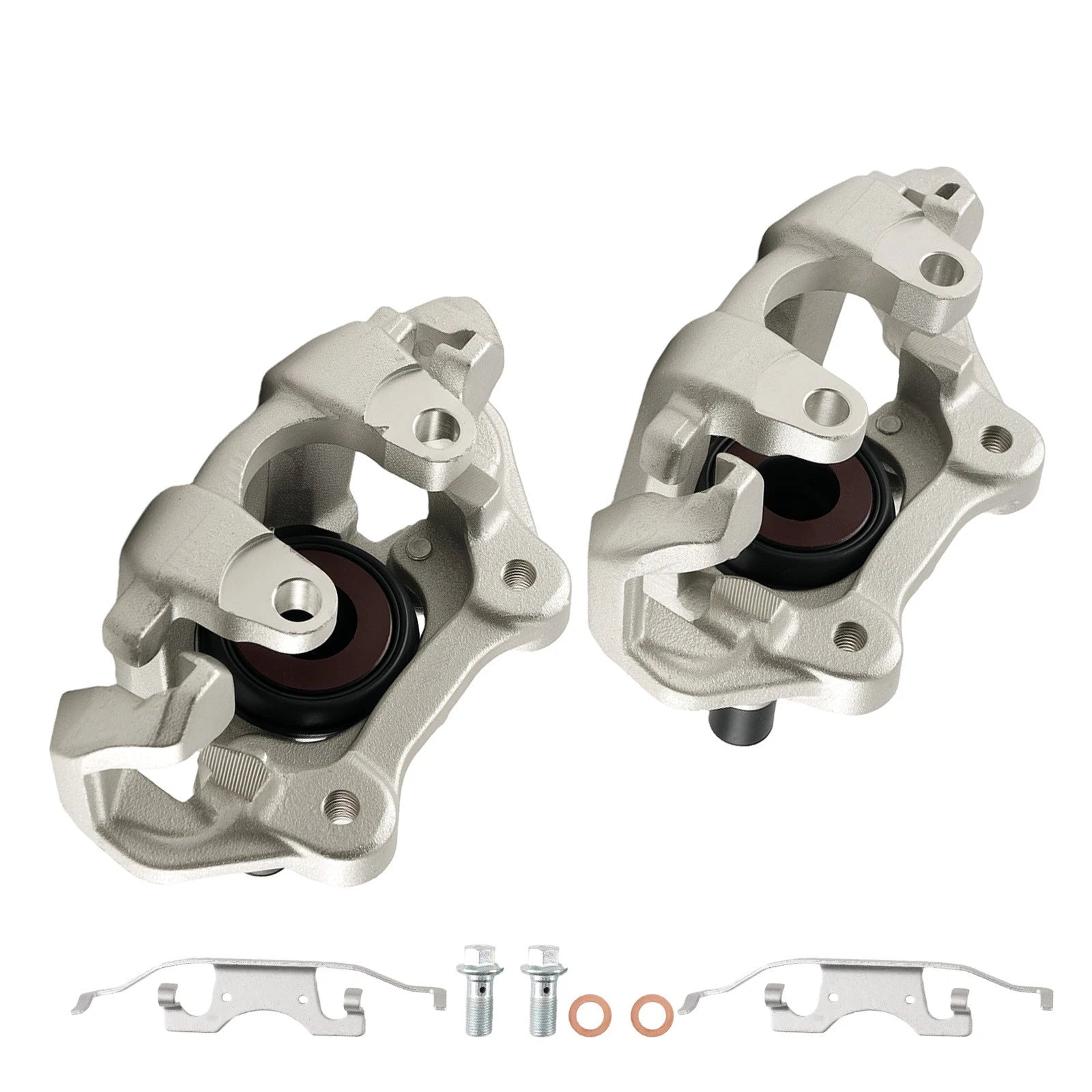 Rear Disc Brake Calipers Set w/Bracket for Dodge Durango Jeep Grand Cherokee (1998–2004)