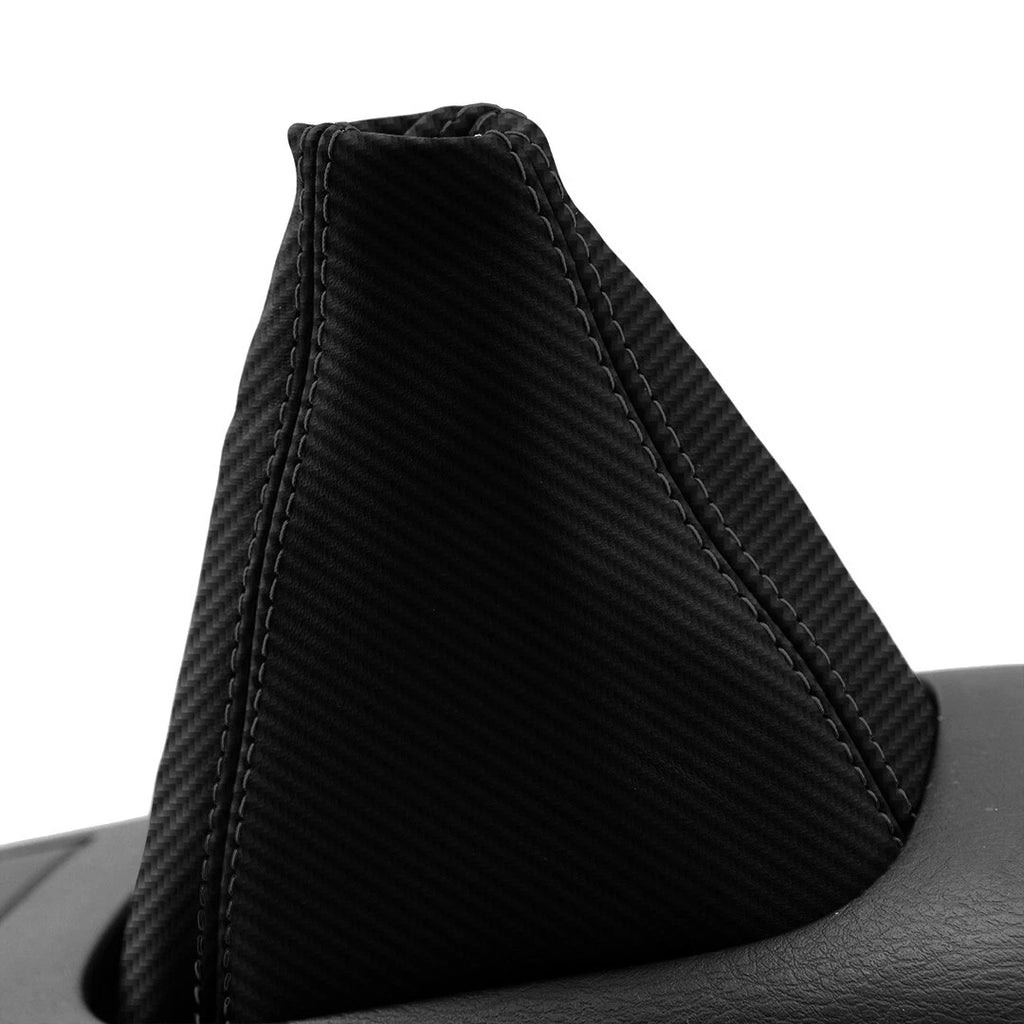 Manual Shift Boot Cover for Honda Prelude (1997–2001) Carbon Fiber Black