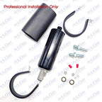 Walbro/TI 160LPH Inline External Fuel Pump + Install Kit GSL393