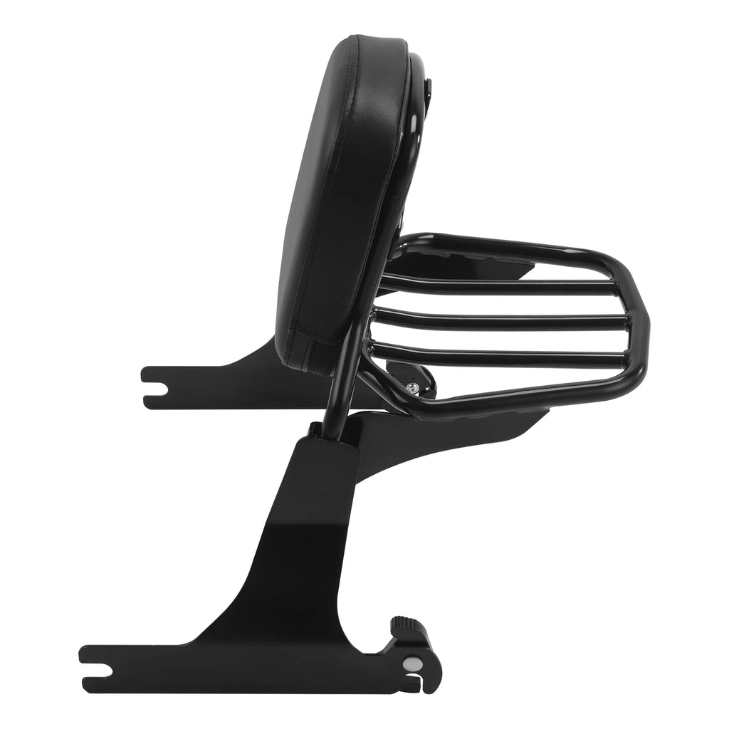 Sissy Bar Backrest Luggage Rack for Harley Breakout (2013–2017) Black