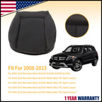 Leather Seat Cover for Mercedes Benz GLK 250 350 (2008–2015) - Black