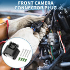 Front Camera Connector Plug Female Wire Terminal for Nissan Maxima (2016–2018)