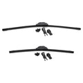 2X Valeo Beam Titanium Windshield Wiper Blades for 21" 18"