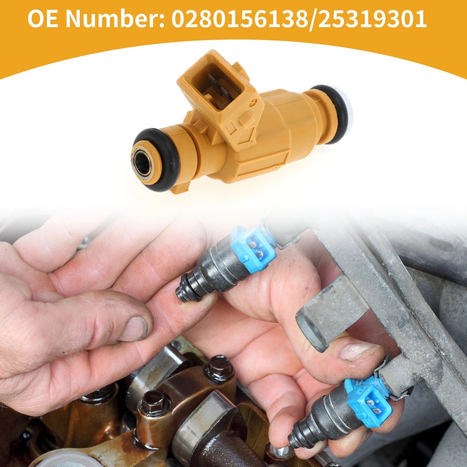 Fuel Injector No. 0280156138 for Chevrolet Corsa 1.0L (1997–2002)