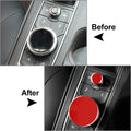 Volume Knob Cover for Cadillac CT5 CT6 XT4 XT5 XT6 (2019-2020) Blue