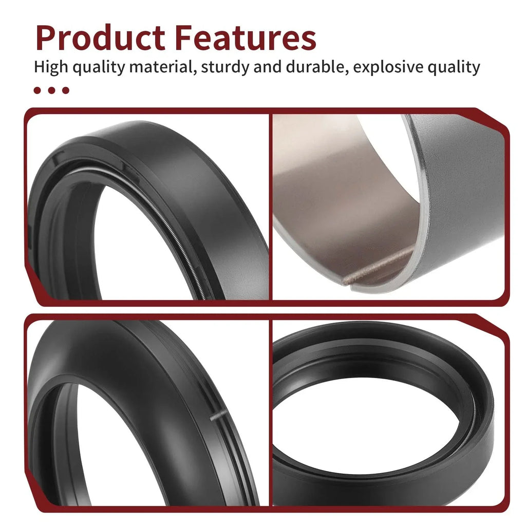 Front Fork Bushing Dust Seal Oil Seal for Suzuki GSX-R1000 (2009–2024)