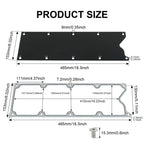Valley Pan Cover Plate with Gasket for LS Gen 3 (2000-2009)