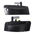 Set of 2 Outside Exterior Black Door Handles for Nissan 350Z (2003–2009)