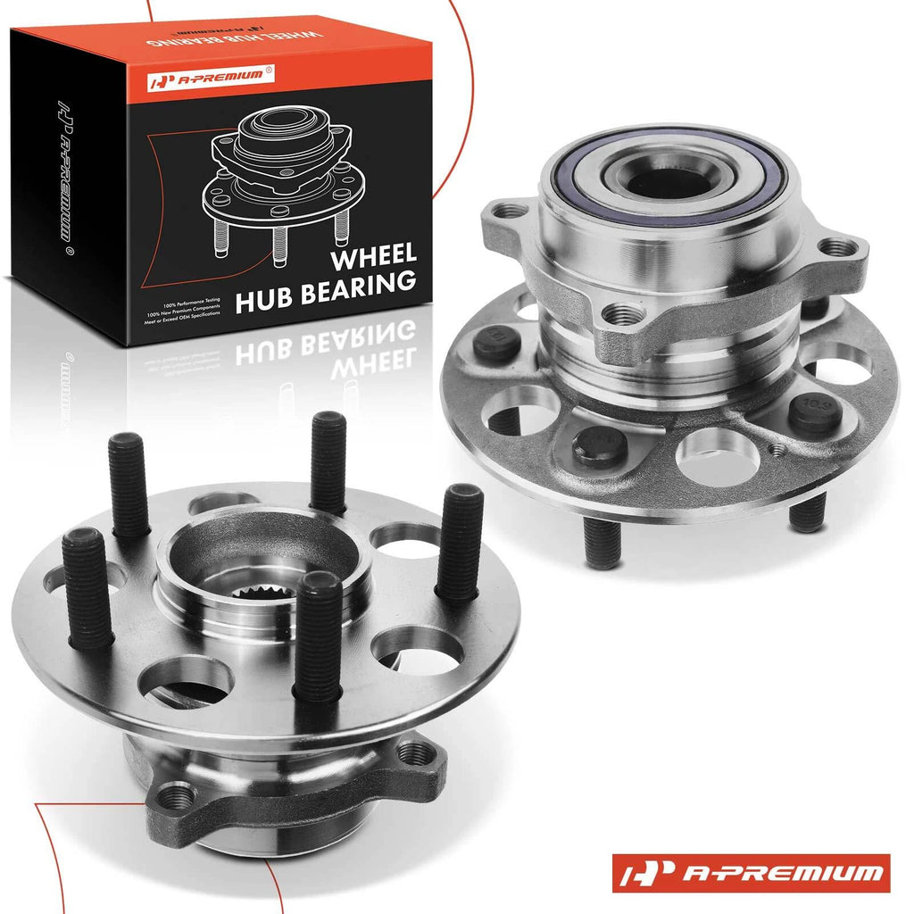 2X Rear Wheel Hub & Bearing Assembly for Honda CR-V (2017–2022) AWD
