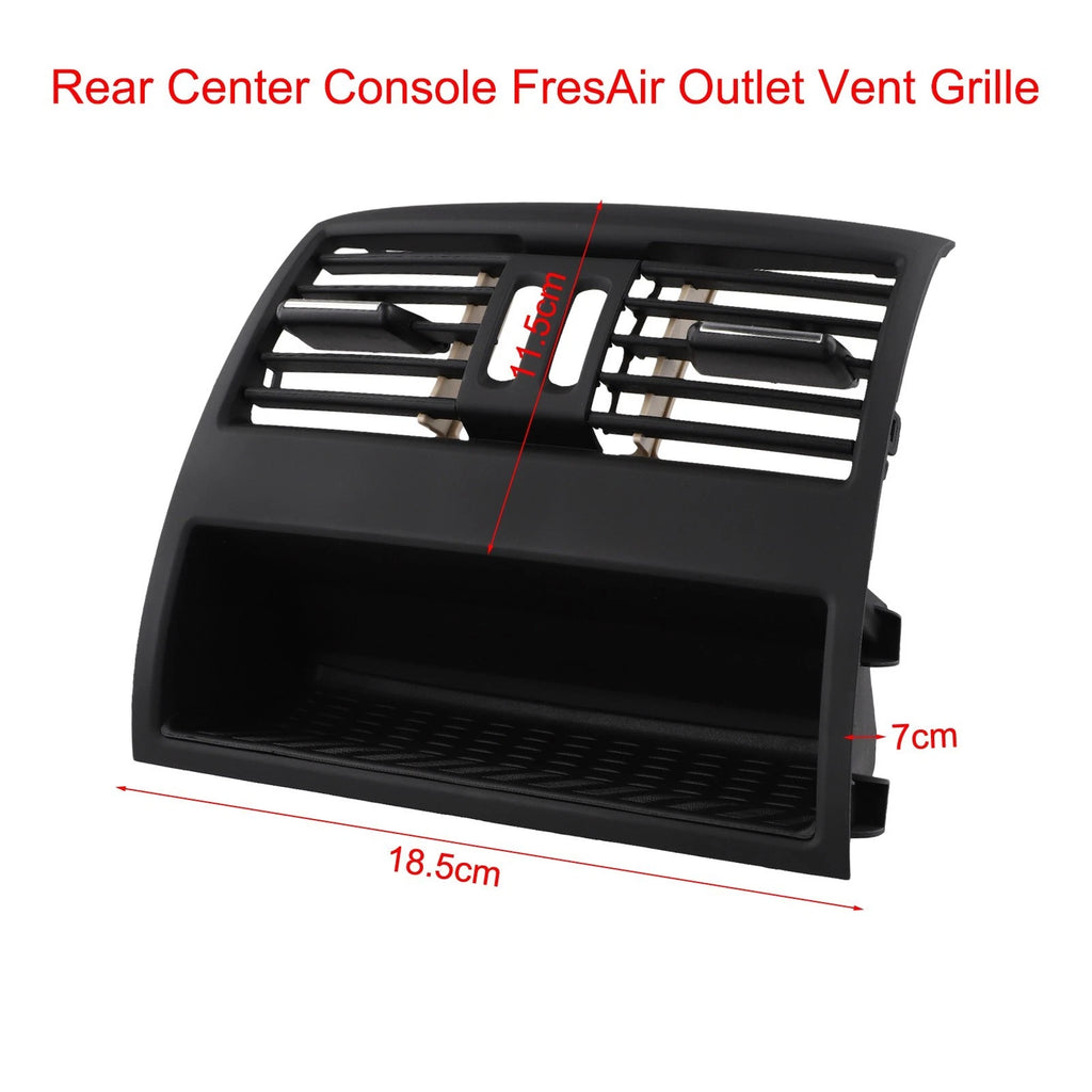 Rear Center Console Air Vent Grille Cover for BMW 5 Series F10 F11 (2011–2017)