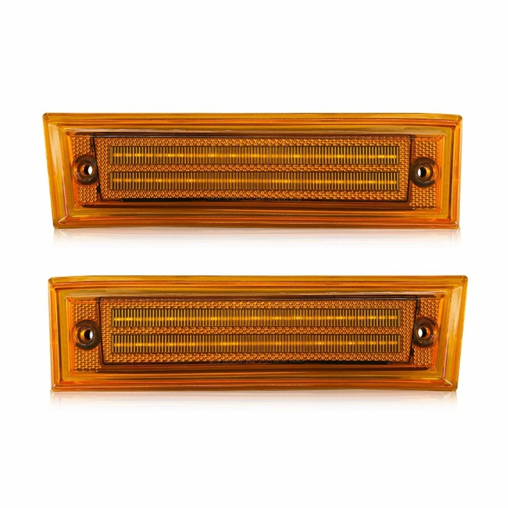 LED Signal Side Marker Lights for GMC Chevy Pickup C10 C20 C2500 (1981–1990)