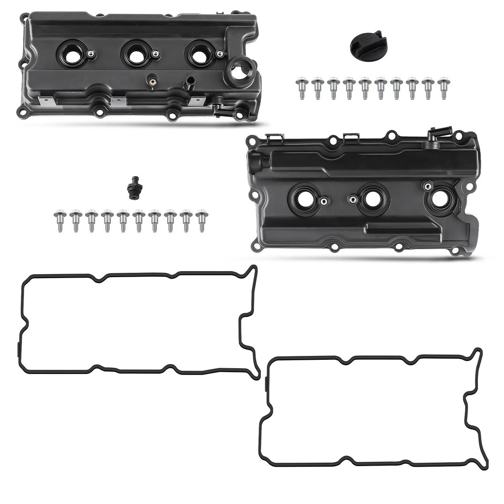 2X Engine Cylinder Head Valve Cover for Nissan Frontier Pathfinder Xterra (2005–2019)