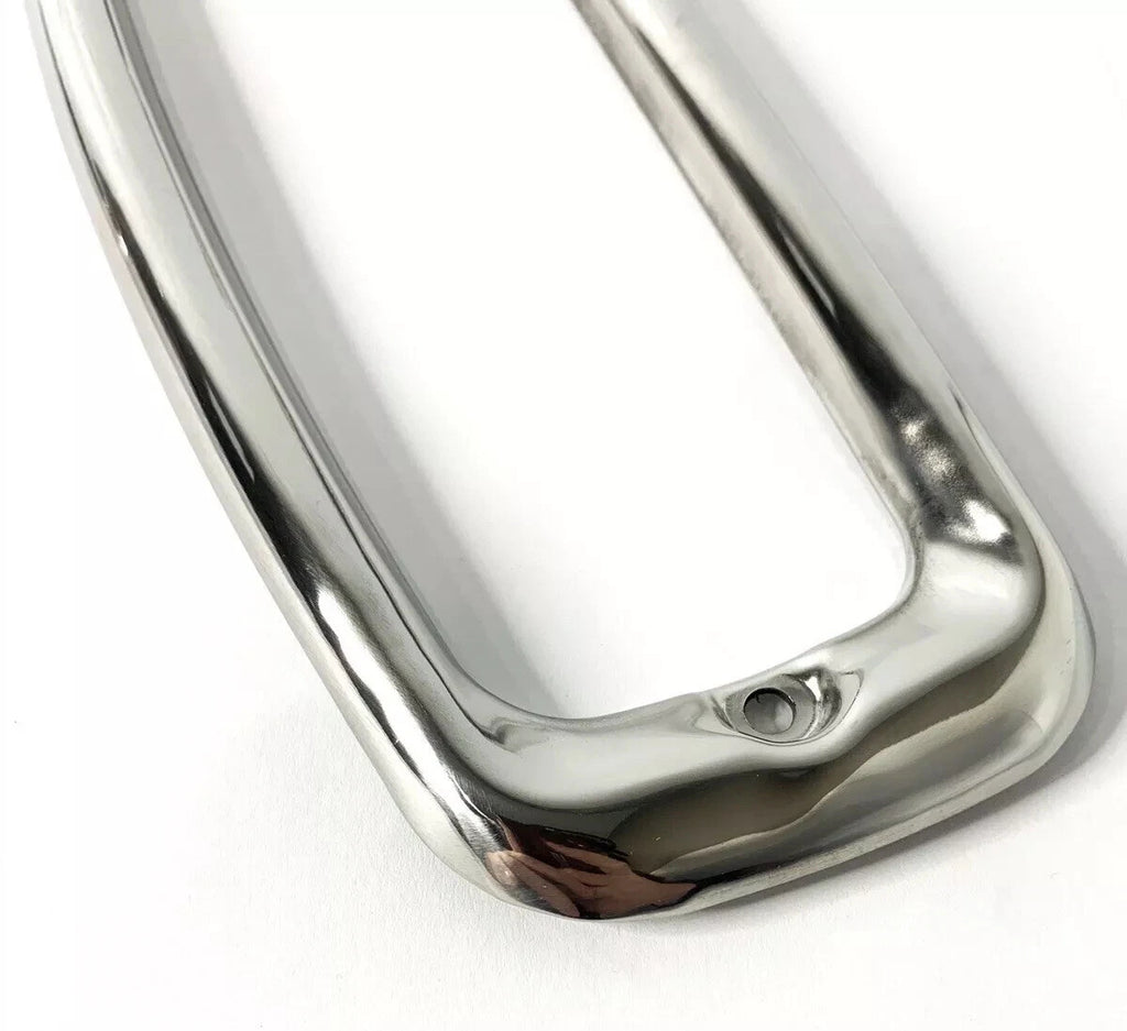 Tail Light Bezels Polished Stainless Steel Set for Ford Bronco (1964–1977)