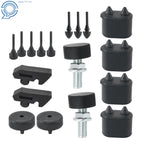 Set of 4 Rubber Hood Adjusters for Chevrolet Camaro (1967–1979)