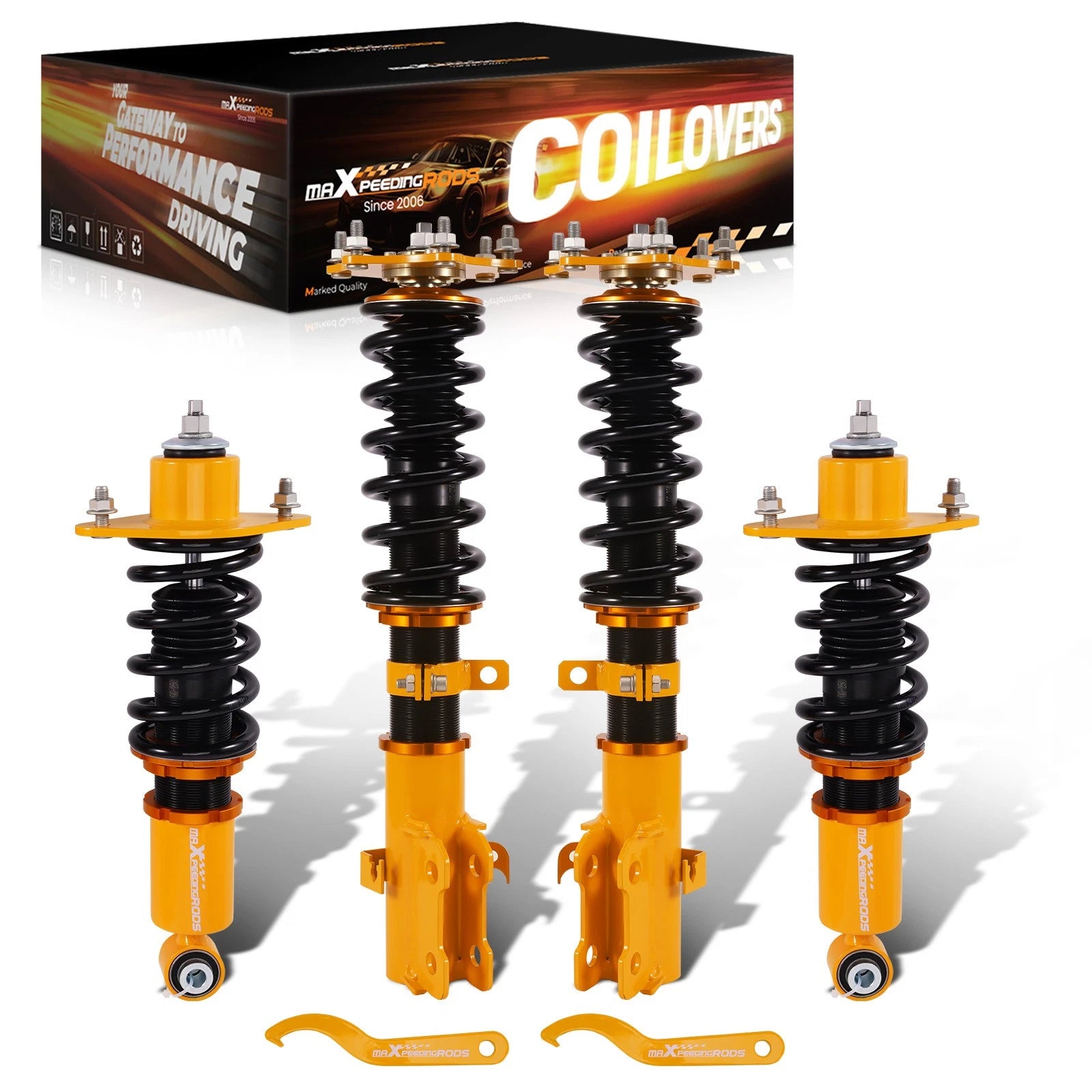 Adjustable Coilovers Suspension Lowering Kit for Honda CR-V (2007–2011)