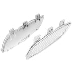 Clear Front Bumper Side Marker Lights for BMW M3 E90 E92 E93 (2008-2013)