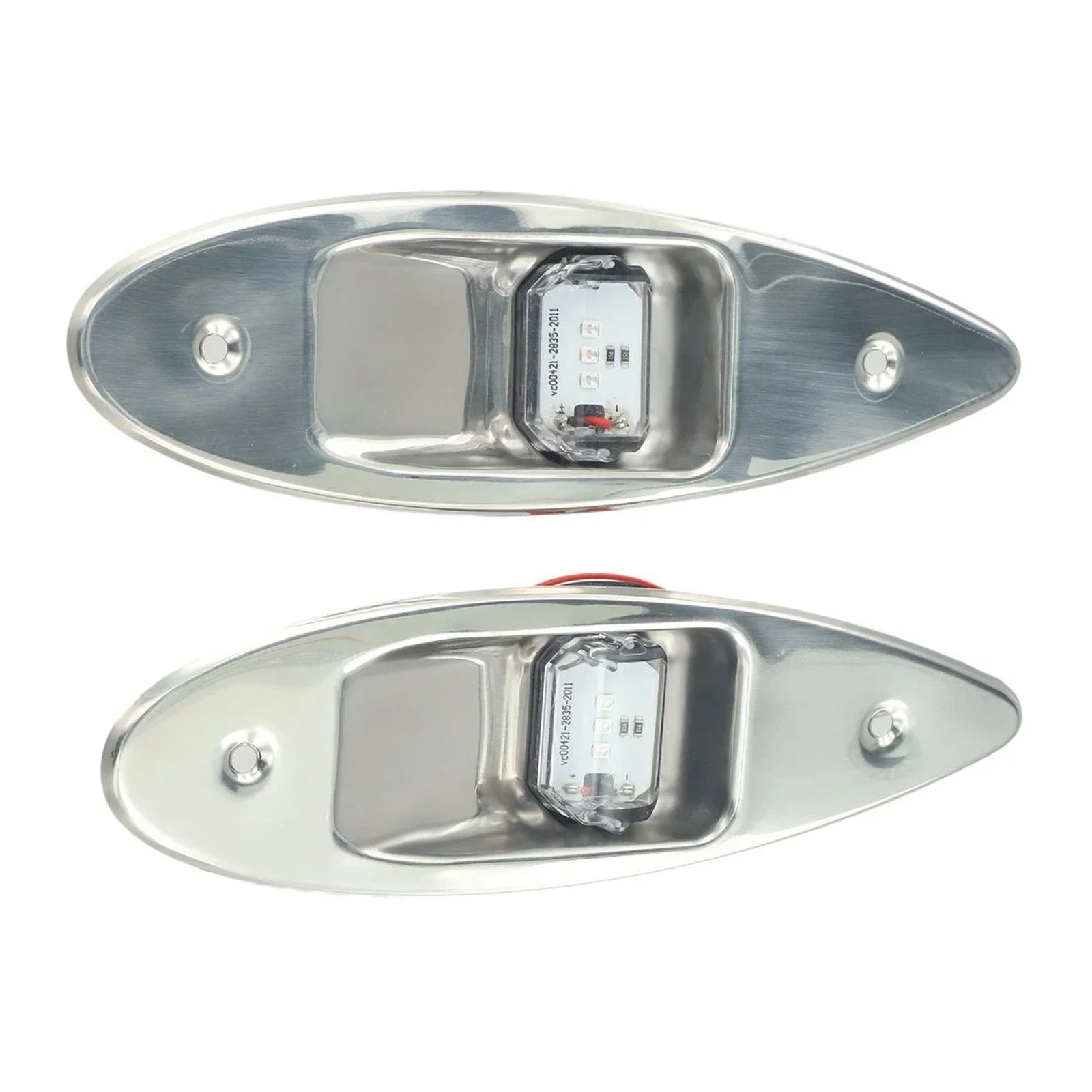 Side Navigation Lamp 2x Vertical Mount 12V for Car