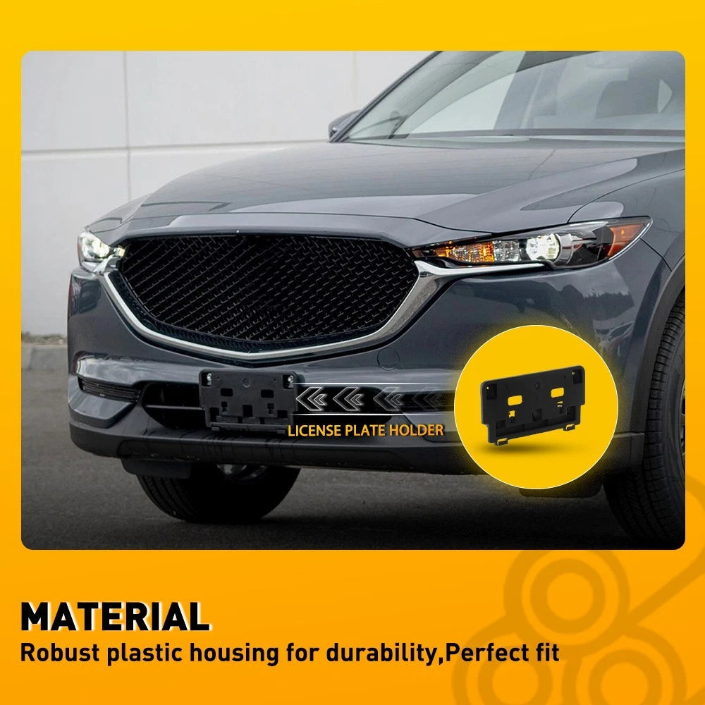 Front License Plate Frame Holder for Mazda CX-5 (2017-2021)