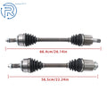 Set of 2 CV Axle Assemblies HO8551 HO8550 for Honda Civic (2016–2020)