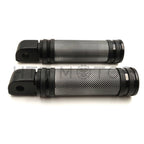 Diamond Black Footpegs for Harley Softail Fat Boy FLFB, Fat Bob FXF (2018–2023)