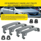Set of 4 Exterior Door Handles for Toyota Camry (2012–2017)